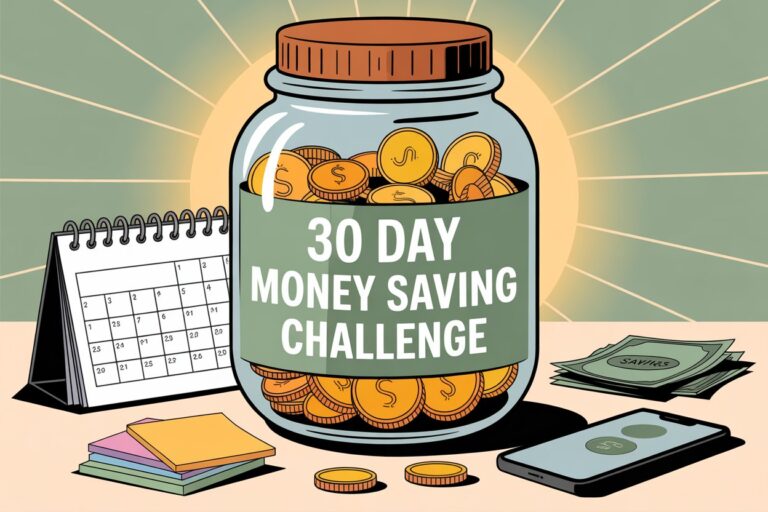 30 Day Money Saving Challenge for Beginners