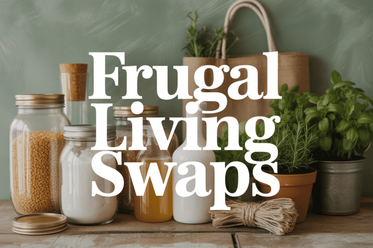 Frugal Living Swaps That Save You Money Instantly