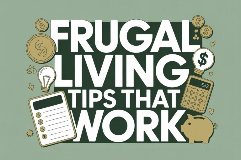 Frugal Living Tips That Actually Work