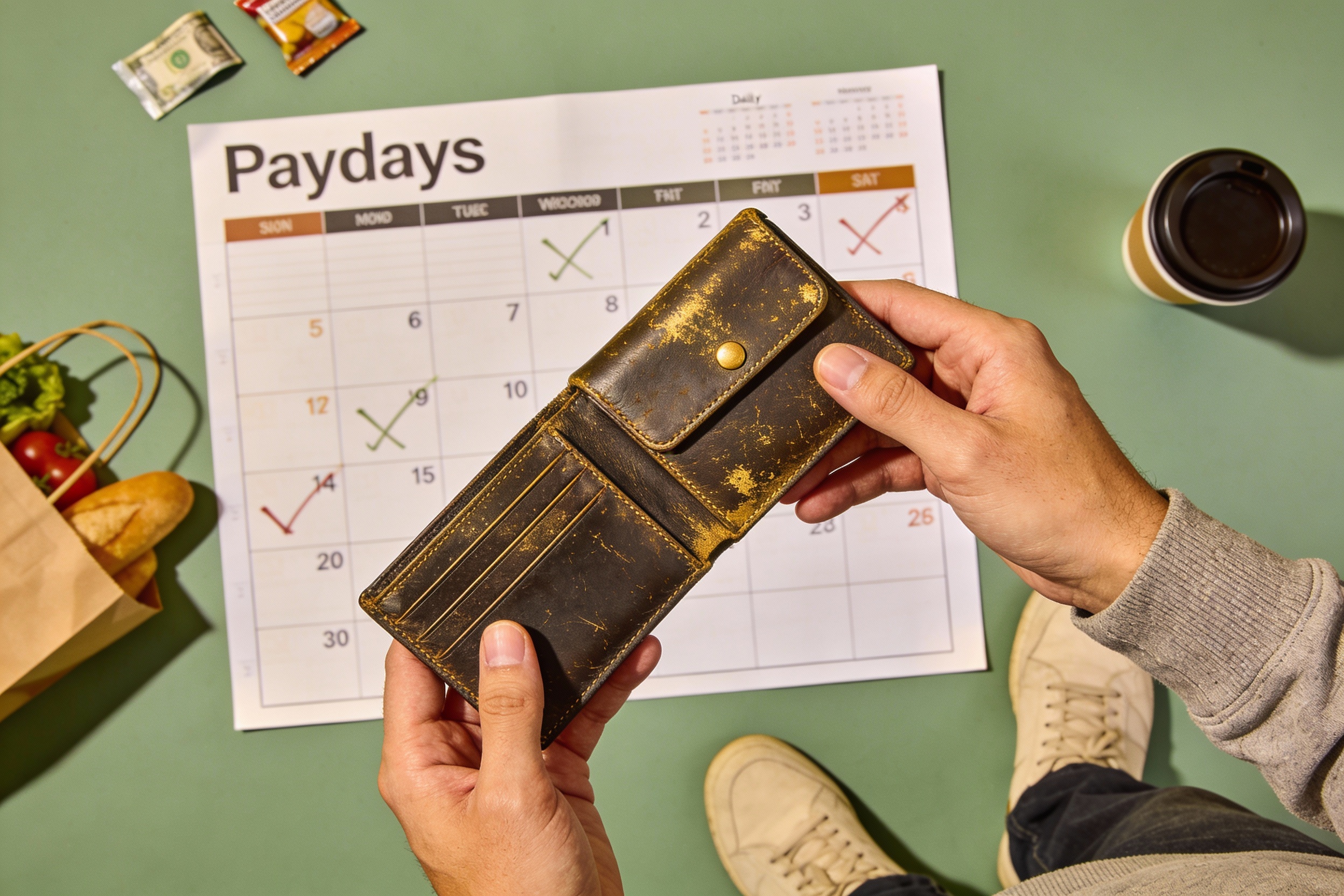 Money Habits for People Living Paycheck to Paycheck