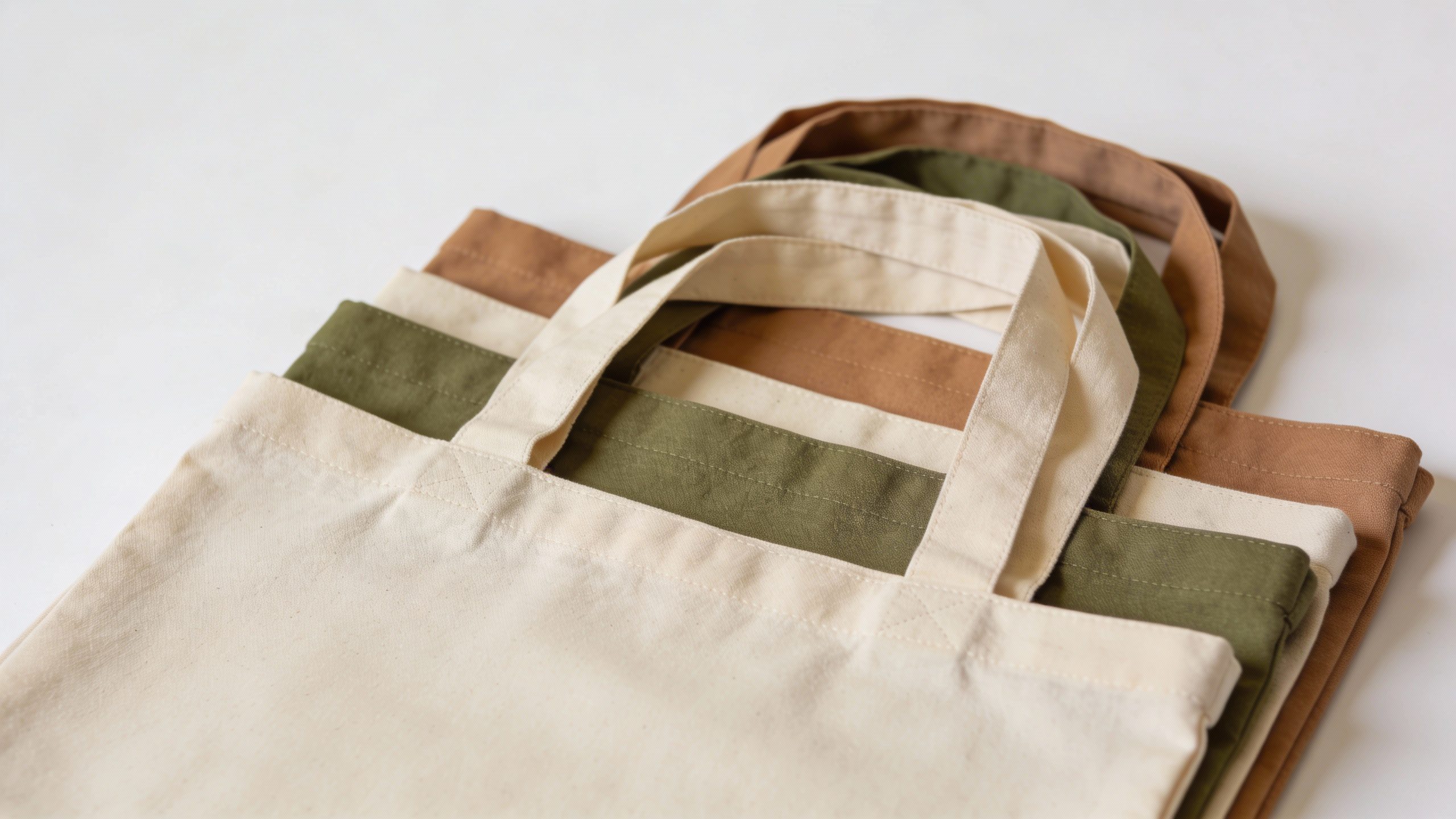 **Neatly folded stack of reusable shopping bags**  Each prompt is focused, detailed, and aligned with the article's themes while maintaining a professional photography style.