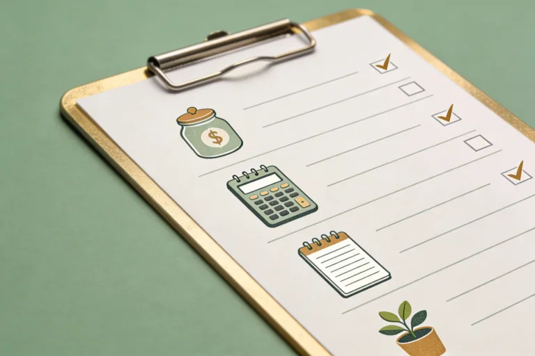 Frugal Living Checklist for Beginners