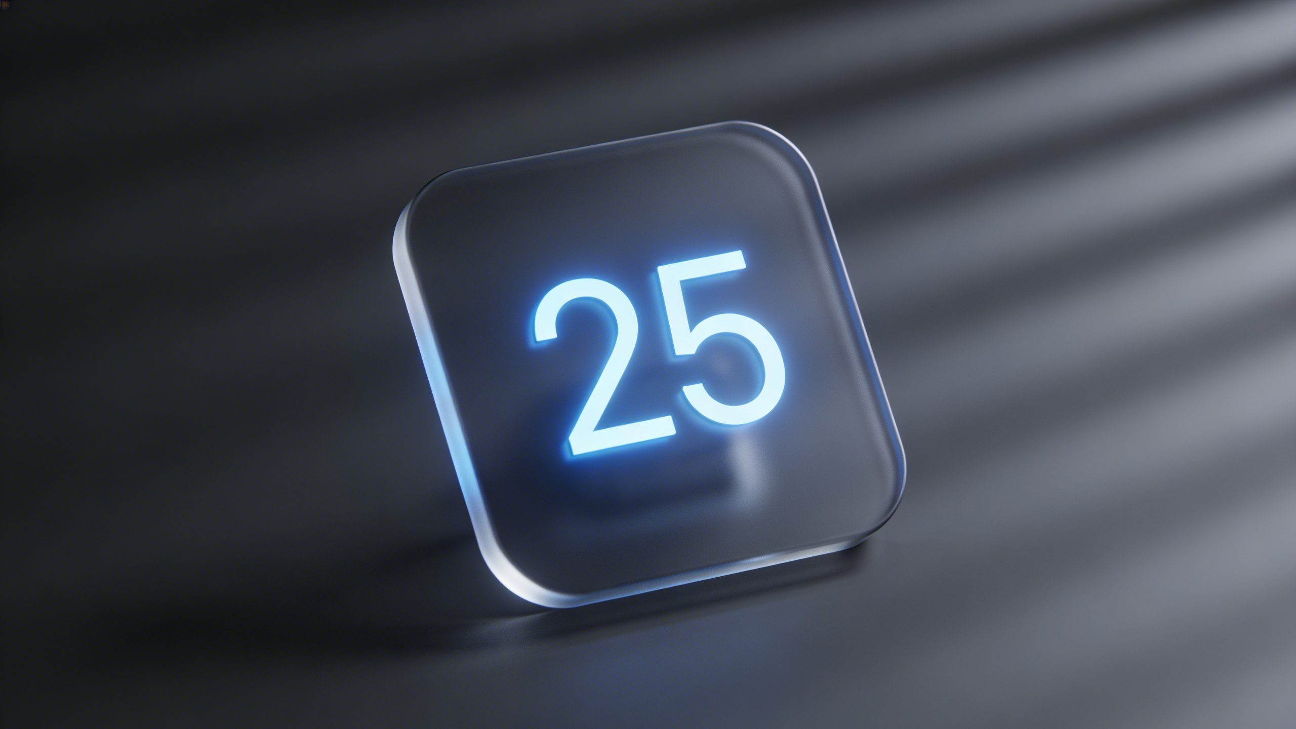 Closeup of a single auto-pay calendar date on a digital screen