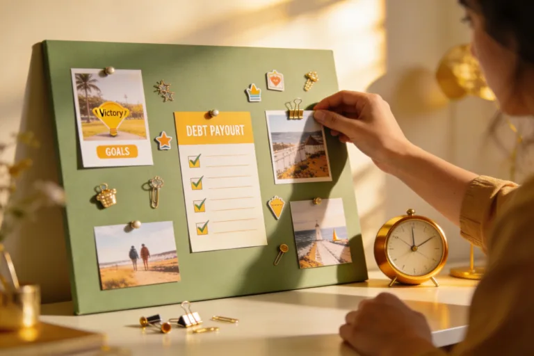 How to Create a Debt Payoff Vision Board That Sparks Momentum